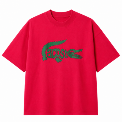 T-SHIRT CÁ SẤU ĐỎ MS42