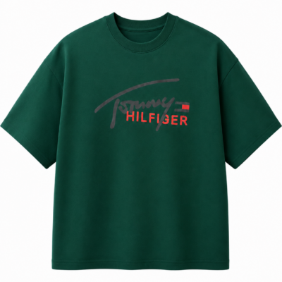 T-SHIRT TOMMY XANH MS32