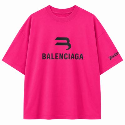 T-SHIRT BALENCIA HỒNG MS34