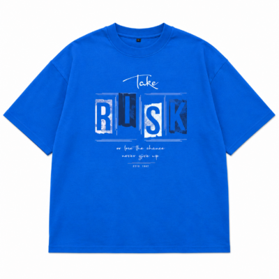 T-SHIRT HỌA TIÊT XANH MS34