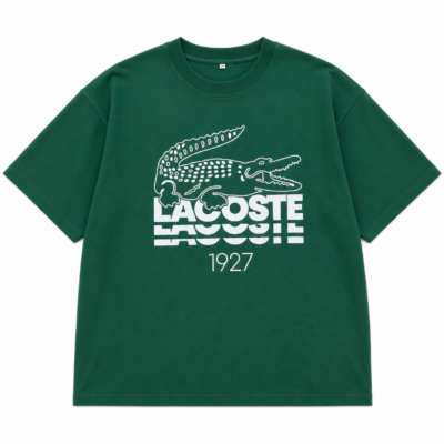 T-SHIRT CÁ SẤU XANH MS37
